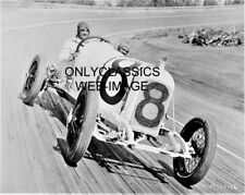 1921 Cowboy Tom Mix The Road Demon Boardtrack Auto Racing 8x10 Photo Indy 500