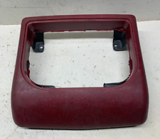 1988-1994 Obs Chevy Gmc Ck1500 Truck Center Console Cupholder Insert Housing Red