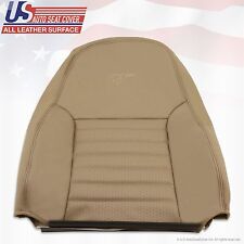 Ford Mustang Gt Front Upper Back Leather Cover Tan 1999 2000 2001 2002 2003 2004