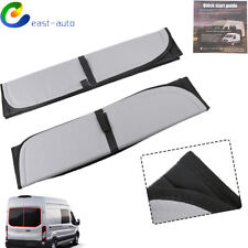 For Ford Transit Van Highmedium Roof Insulated Blackout Rear Door Window Covers