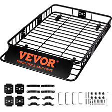 Vevor Roof Rack Extension 64x39x6 Cargo Basket 200 Lbs Capacity For Suv Truck