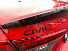 2022-2024 Genuine Honda Civic 4dr Sedan Gloss Black Emblem Kit Oem 08f20-t20-100