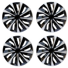 4x 16 Inch Wheel Covers Snap On Full Hub Caps Fit For R16 Tire Steel Rim