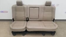 10 Ford F350 Sd Lariat Rear Seat Assembly Stone Leather Crew Cab