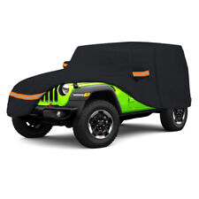 Waterproof 6 Layer Car Cover Soft Cotton Inner For Jeep Wrangler 2 Door Cj Tj Jk