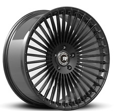 22 Rf35 Black Staggered Concave Wheels Rims For Bmw G07 X7 M60i Xdrive40i Set 4