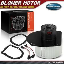 Front Hvac Heater Blower Motor W Wheel For Ford F-150 250 Crown Victoria 700014