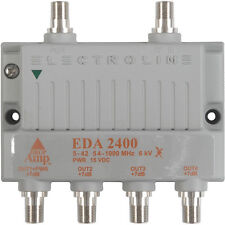 Electroline Eda 2400 4-port Rfcatv Distribution Amplifier