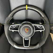 Carbon Fiber Alcantara Steering Wheel For Porsche 911 997 Turbo Carrera Gt3