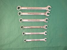 Vintage Craftsman Combination Wrench Set -vv- Set Of 6 12 Point 44693-44698