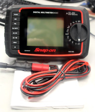 Snap On Eedm504f True-rms Digital Multimeter With Leads Pouch Free Shipping