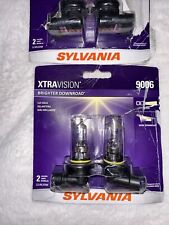 Sylvania Xtravision 9006 Pair Set High Performance Headlight 2 Bulbs New