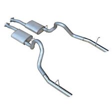 Mustang Lx 5.0 2.5 Pypes Cat-back Exhaust System W Violator Mufflers 94-97