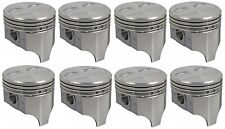 Sealed Power Flat Top 4vr Cast Pistons Set8 For 1968-1973 Chevy Sb 307 .030