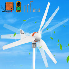 Vevor 400w 3 Blades Wind Turbine Generator Wmppt Controlleranemometer Dc 12v