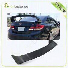 Rear Trunk Spoiler Wing For 2012-2015 Honda Civic 4-dr Style Unpainted Black
