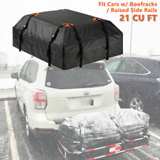 21 Cubic Feet Rooftop Box Bag Cargo Luggage Hitch Basket Carrier Bag Waterproof
