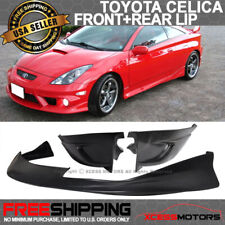 For 00-02 Toyota Celica Jdm Style Front Pu Bumper Lippu Vip Style Rear Lip