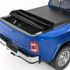 5.75.8ft 4 Fold Tonneau Cover Truck Bed For 2009-2022 Ram 1500 Cab Pickup