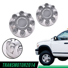 4 Pcs Fit For Ram 2500 3500 Truck 17 Chrome Wheel Center Hub Caps 8 Lug Covers