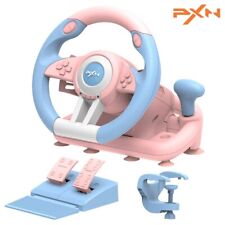 Pxn V3pro Racing Car Gaming Steering Wheel W Pedals For Ps4 Pc Xbox Switch Ps3