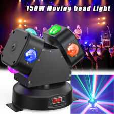 150w Laser Moving Head Light 8 Led Rotating Beam Lights Rgbw Stage Dj Lighting