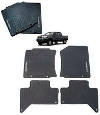 12-14 Toyota Tacoma Double Cab All Weather Rubber Floor Mats Oem Pt908-35122-20
