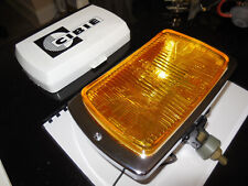 Cibie 175 Amber Fog Lamp Wcover Single Unit Genuine Refinished In Black Nos