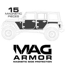 Smittybilt 76994 Mag Armor Body Protector Kit Magnet For 07-18 Jeep Wrangler Jk
