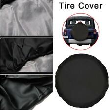 17inch Size Wheel Tire Cover Black Spare Tire Cover Fit For Car Suv Accessories