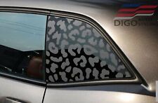 Fits 2008-2023 Dodge Challenger Leopard Cheetah Print Rear Window Decal Sticker