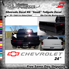 For Chevrolet Ss Silverado Pickup Tailgate Small Decals Emblems 454 Sbc 1500
