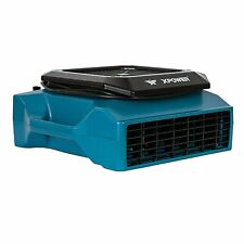Xpower Xl-730a Professional Low Profile Air Mover Fan Dryer W Daisy Chain-blue
