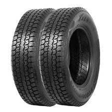 Set 2 St20575d14 Trailer Tires 6ply Heavy Duty 2057514 205 75 14 Replace Tire