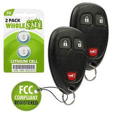 2 Replacement For 2005 2006 2007 2008 2009 Chevrolet Uplander Key Fob Control