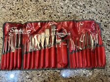 Vintage Snap On Punch And Chisel Set W Holder Ppc-260-ak