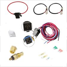 Dual Electric Fan Cooling Wiring Install Kit 165185 Thermostat 40 Amp Relay Kit