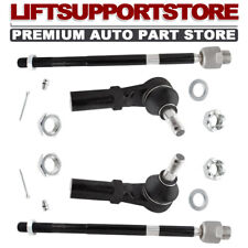4x Front Steering Inner Outer Tie Rod End For 2002 2003 - 2005 Dodge Ram 1500