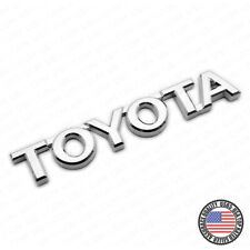 For 10-16 Tacoma Toyota Chrome Letter Tailgate Nameplate Emblem Badge Logo