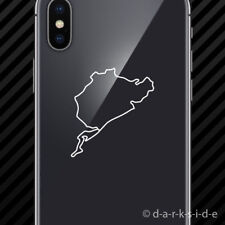 2x Nurburgring Cell Phone Sticker Mobile Track
