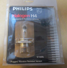 Phillips Halogen H4 Bulb Motorcycle Recreation Vehicles 1234299 801367