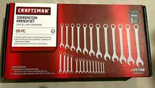 Craftsman 26 Piece In Combination Wrench Set 12pt Point Metric Sae 913270 13270