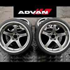 Jdm Advan Racing Gt 19x10.5j25 5x114.3 Set4 Wheels Yokohama