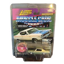 Johnny Lightning Muscle Cars Usa 1970 Amc Rebel Green Diecast 164 Free Shipping