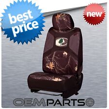 1 Mossy Oak Seat Cover Camo Camouflage Outdoor Hunting Fishing Mesh Pockets