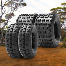 Set 4 22x7-10 22x10-10 Atv Tires 4ply 22x7x10 22x10x10 Utv All Terrain Mud Tire