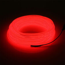 16ft Neon Led Light Glow El Wire String Strip Diy Rope Tube Car Party Bar Decor