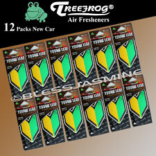 12 Pack Treefrog Wakaba Young Leaf New Car Hanging Air Freshener Jdm Products