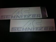 Racing Decal Sticker For Ac Schnitzer New Silver X2