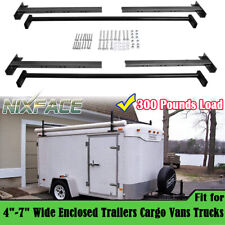 Adjustable Roof Ladder Racks For 4-7 Wide Enclosed Trailers Cargo Vans Trucks